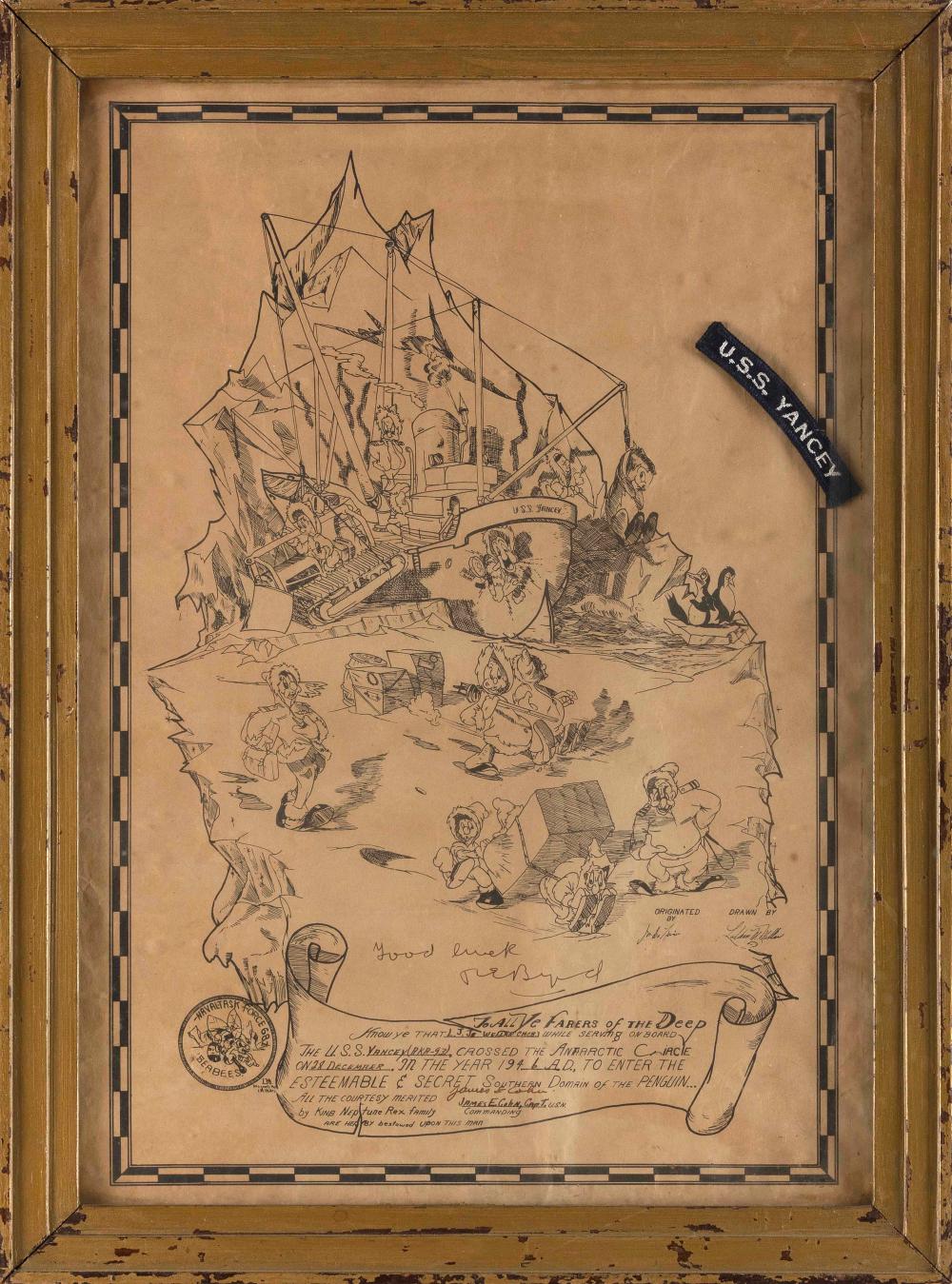 LITHOGRAPH OF A DRAWING