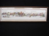 Lithograph of Historic Easton