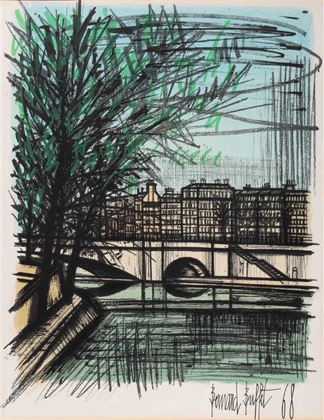 Lithograph reprinting after Bernard
