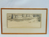 LITHOGRAPH, "THE FLOOR OF THE
