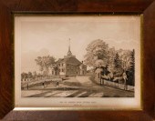 LITHOGRAPH "THE OLD MEETING HO