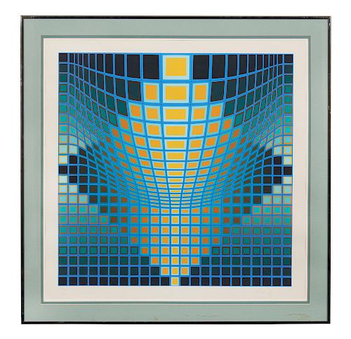 LITHOGRAPH, VICTOR VASARELY