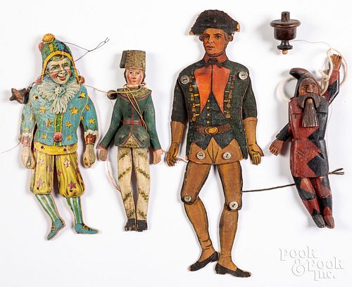 LITHOGRAPHED PAPER ON WOOD