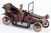 LITHOGRAPHED TIN CARETTE OPEN