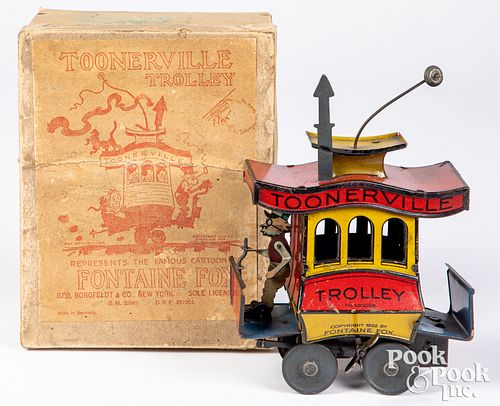 LITHOGRAPHED TIN CLOCKWORK
