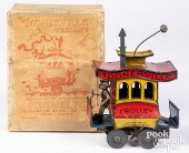 LITHOGRAPHED TIN CLOCKWORK TOO