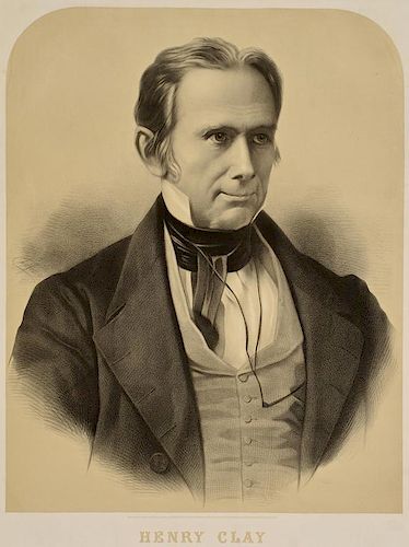 LITHOGRAPHIC PORTRAIT OF HENRY