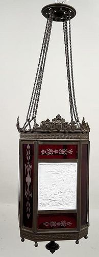 LITHOPANE HANGING LANTERNin