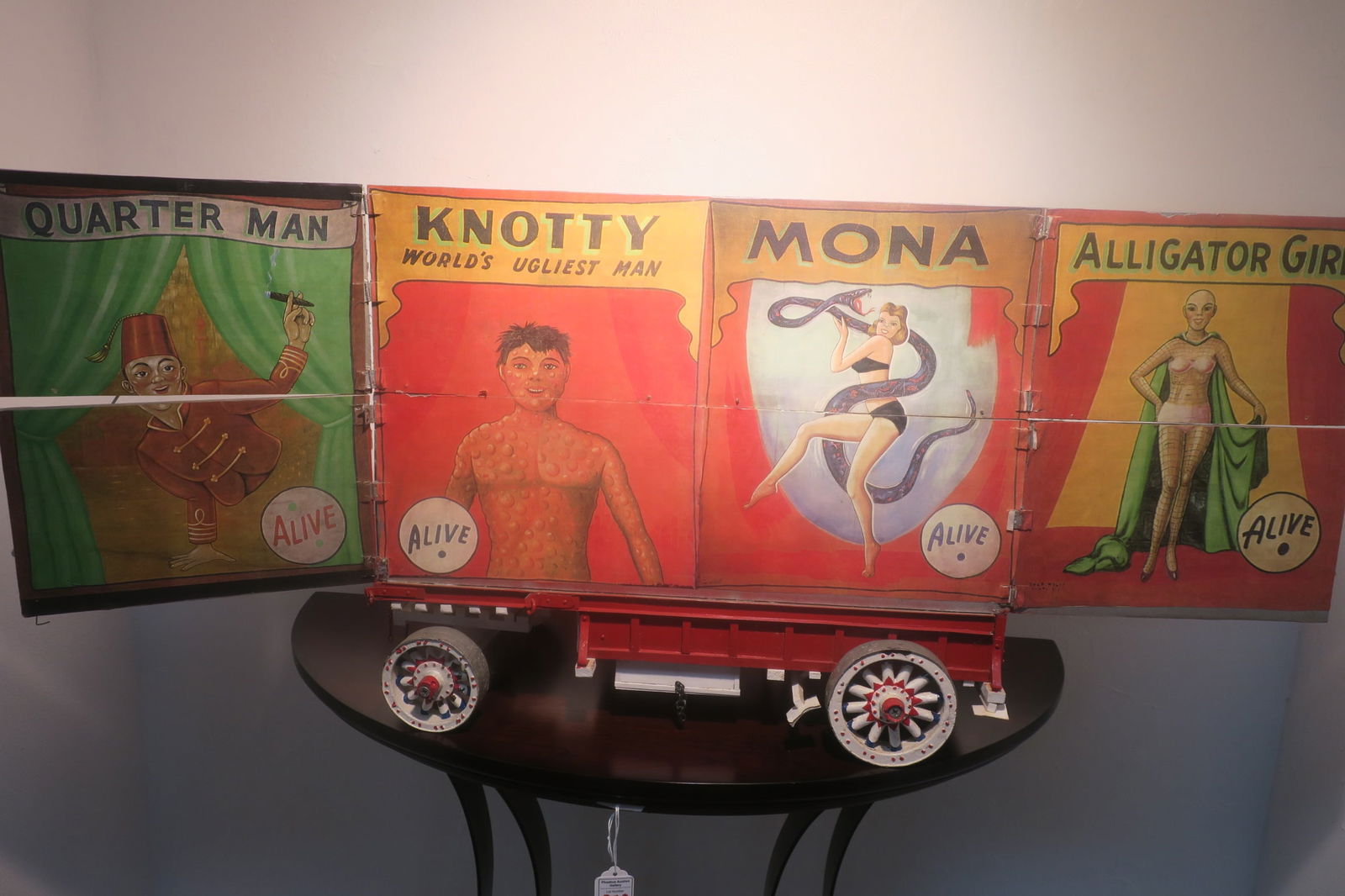 LITTLE CIRCUS WAGON; SIDESHOW WAGON