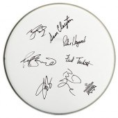 LITTLE FEAT AUTOGRAPHED DRUM H