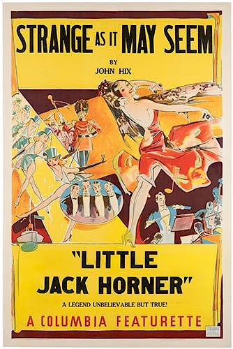 LITTLE JACK HORNER, STRANGE AS IT