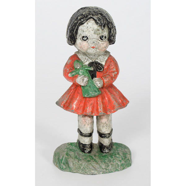 Little Orphan Annie White Metal