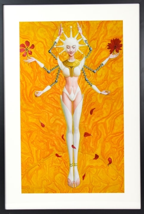 LIU ZHI SERIGRAPH LIMITED EDITION