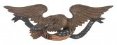 "LIVE AND LET LIVE” EAGLE PLAQ