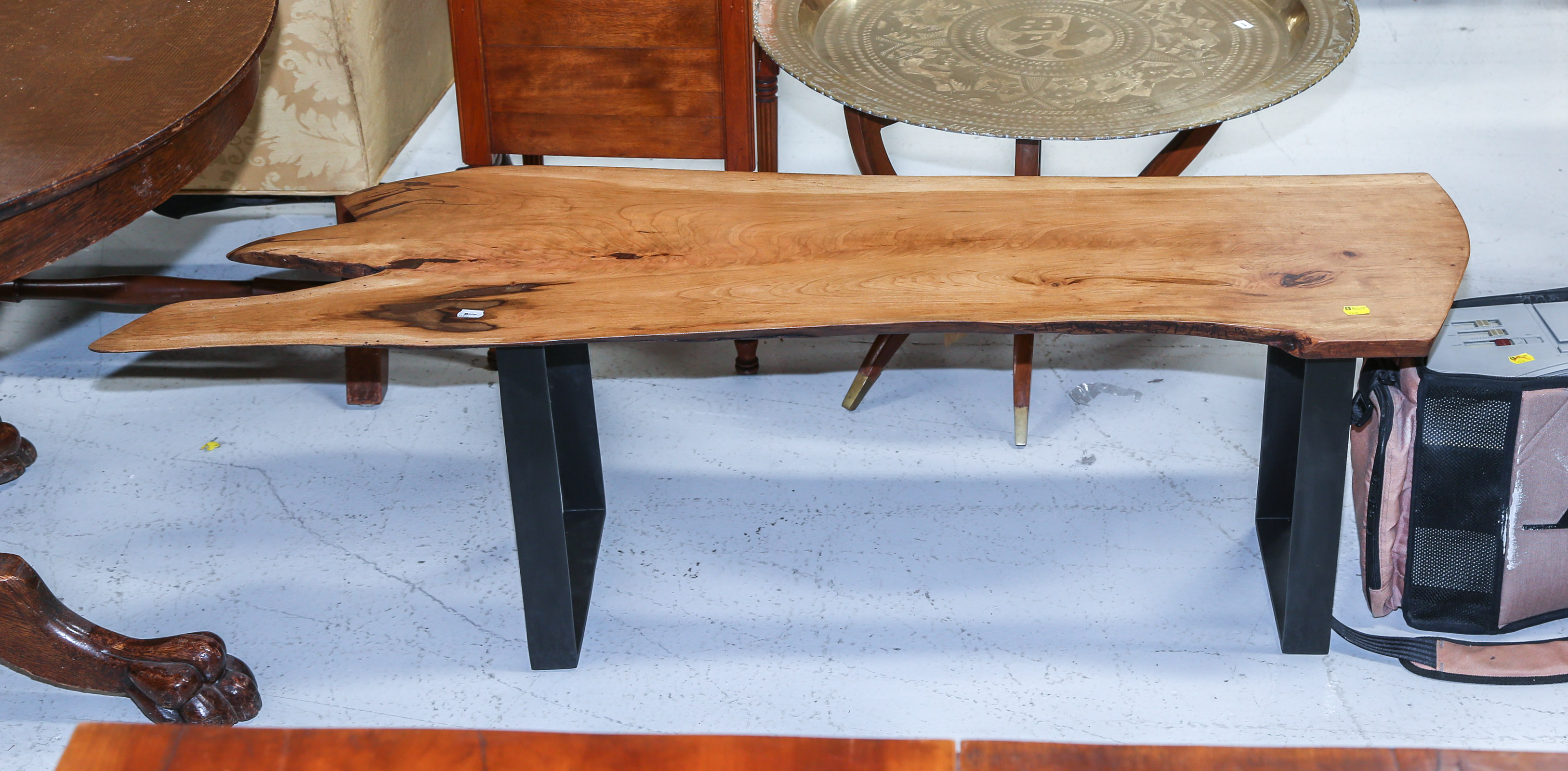LIVE EDGE CHERRY COFFEE TABLE