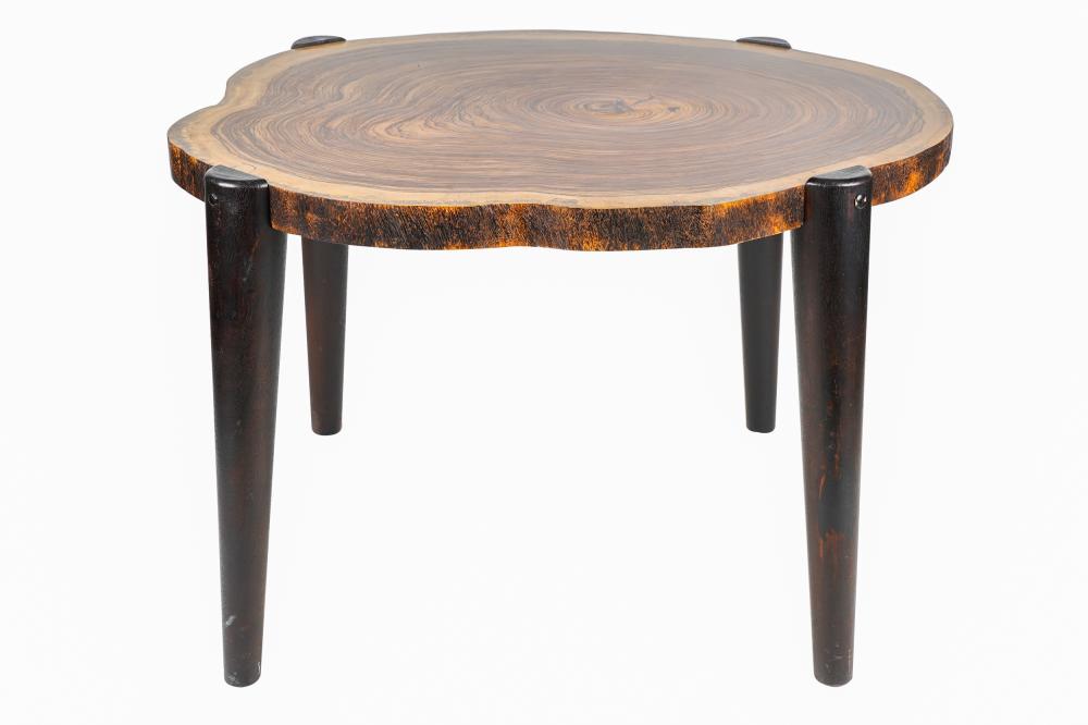 LIVE EDGE DINING TABLEunsigned,