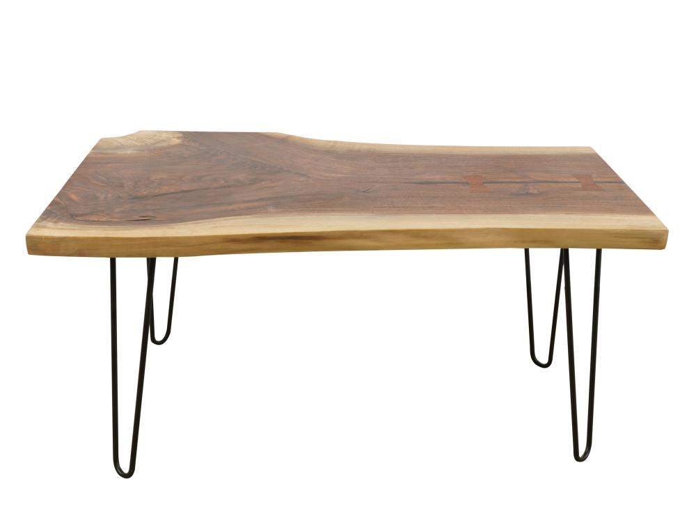 LIVE EDGE WOOD COFFEE TABLEon