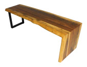 LIVE EDGE WOOD SLAB CONTEMPORA