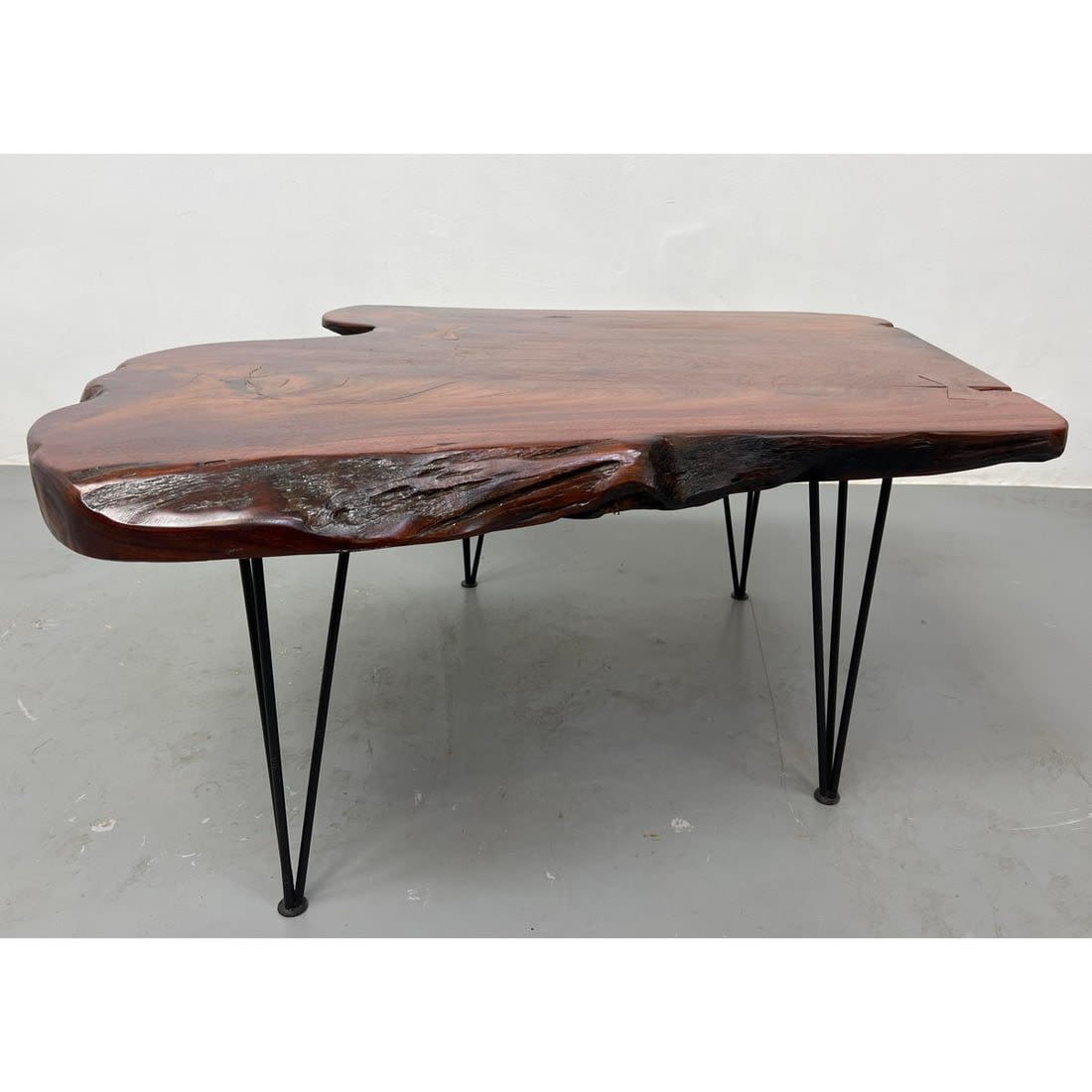 Live Edge Wood Tree Slab Coffee