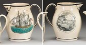 Liverpool creamware black tran
