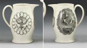 Liverpool creamware black tran