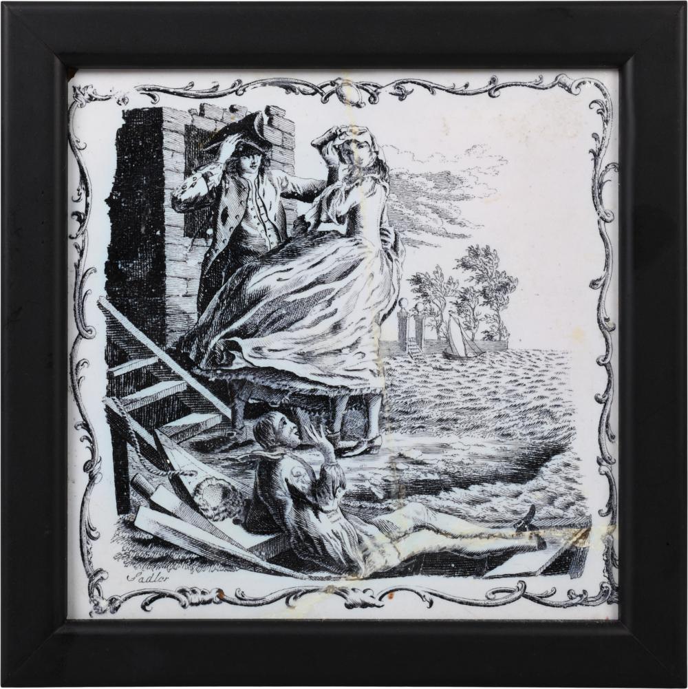 LIVERPOOL DELFTWARE BLACK