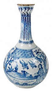 LIVERPOOL DELFTWARE BLUE AND W
