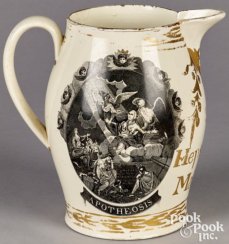 LIVERPOOL HERCULANEUM PITCHER,