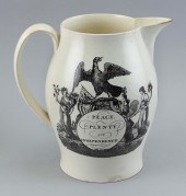 LIVERPOOL SOFT-PASTE JUG ENGLA