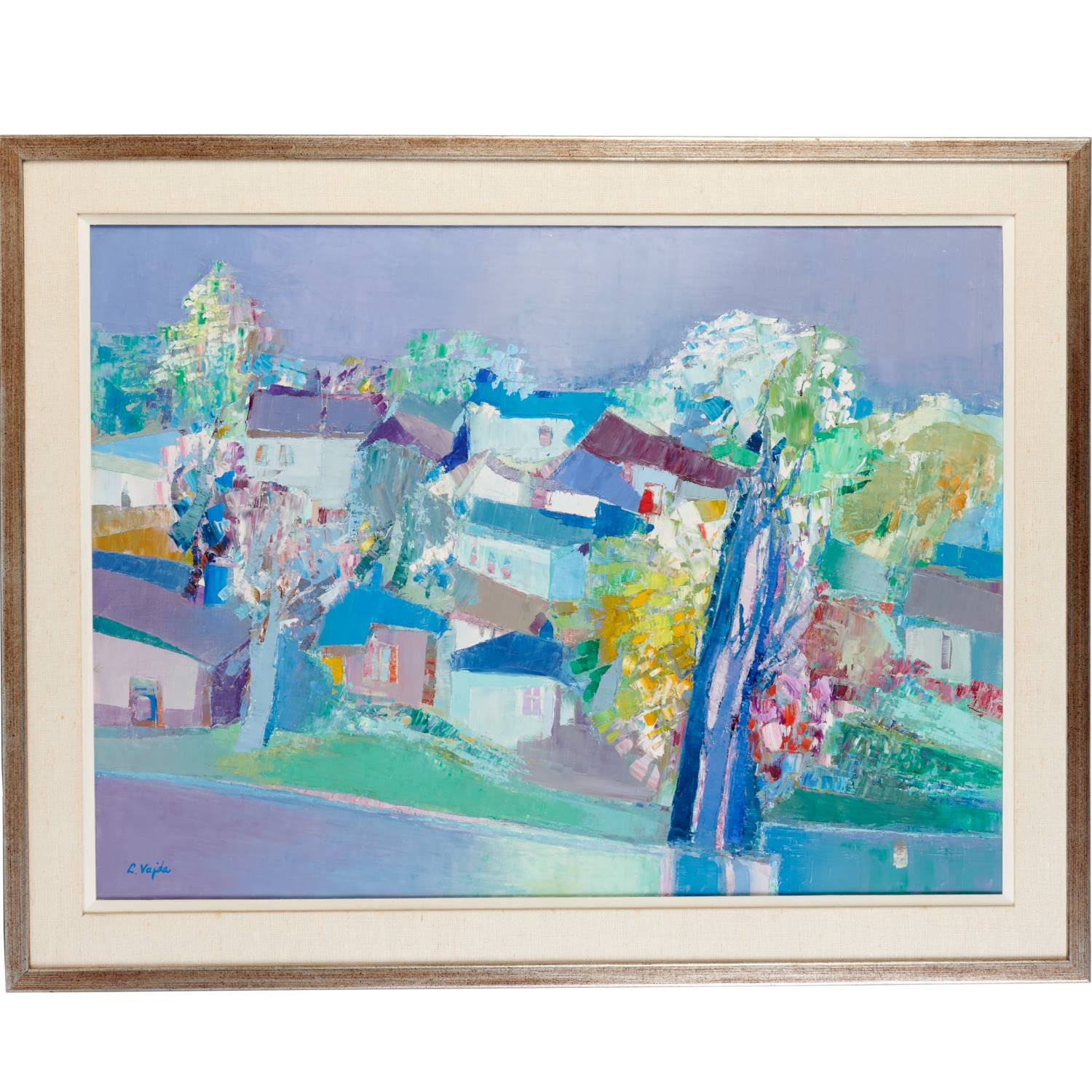 LIVIA VAJDA, OIL ON CANVAS Livia