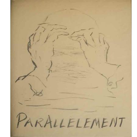 [LIVRES D'ARTISTE] Group of 3. 	 