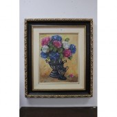 Liz Isaacs, still life, oil on