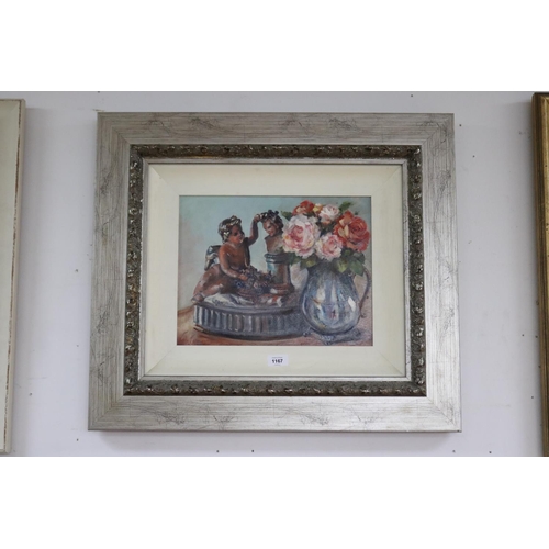 Liz Isaacs, still life, oil on