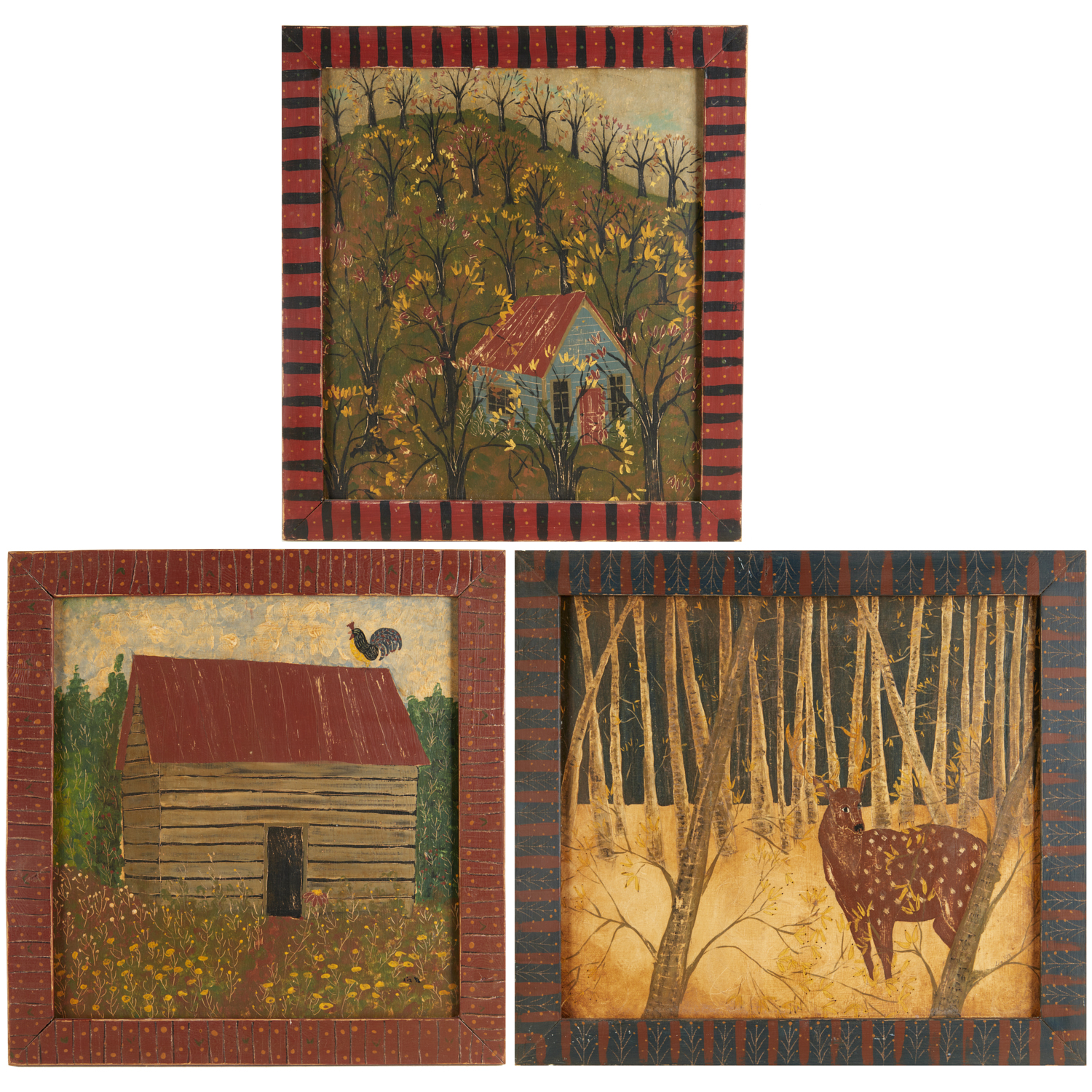 LIZ SULLIVAN, (3) FOLK ART