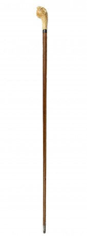 LIZARD CANE LATE 19TH/EARLY 20