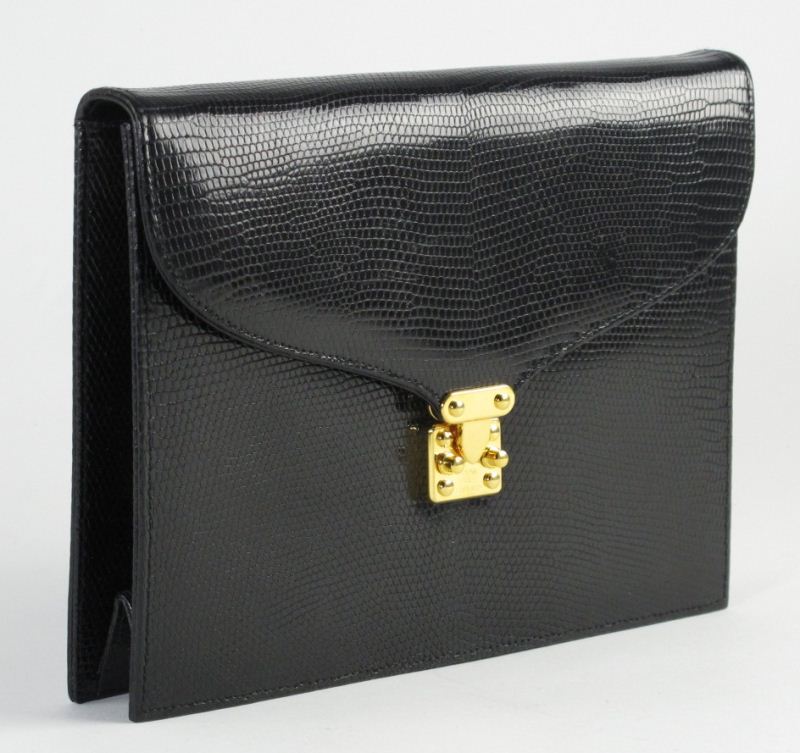 Lizardskin Clutch Lana of