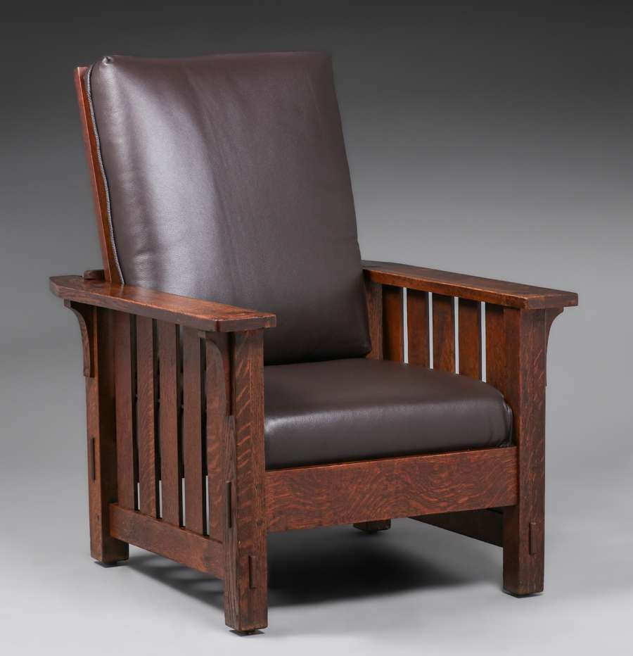 L&JG STICKLEY #498 SLATTED MORRIS
