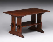 L&JG STICKLEY 54"W TRESTLE TAB
