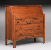 L&JG STICKLEY FOUR-DRAWER DROP