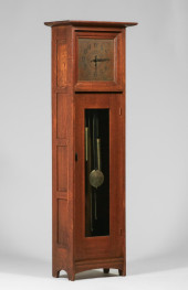 L&JG STICKLEY GRANDFATHER CLOC