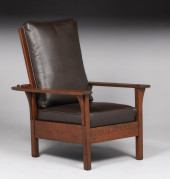 L&JG STICKLEY OPEN-ARM MORRIS