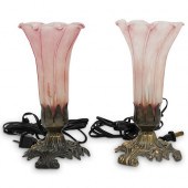 L&L WMC VINTAGE FLORAL LAMPSDE