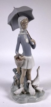 LLADRO 4510 GIRL WITH UMBRELLA