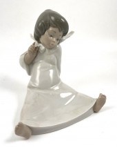 LLADRO 4962 ANGEL WONDERING PO
