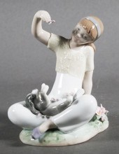 LLADRO 7711 PLAYTIME WITH PETA