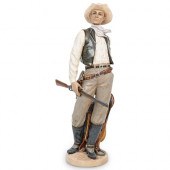 LLADRO "AMERICAN COWBOY" PORCE
