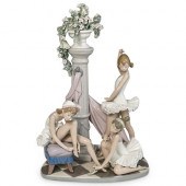 LLADRO "BALLET TRIO" FIGURAL G
