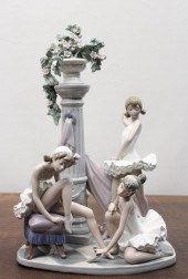 LLADRO "BALLET TRIO" PORCELAIN