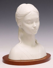 LLADRO BISQUE PORCELAIN BUST O