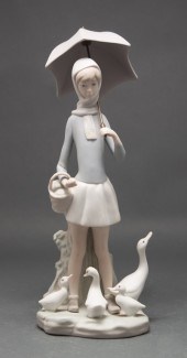 Lladro bisque porcelain figura